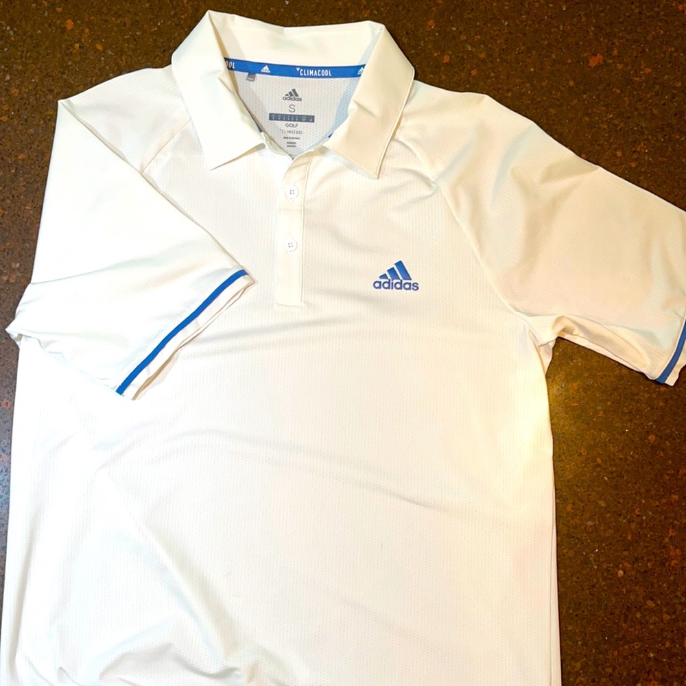 Adidas ClimaCool golf shirt size S